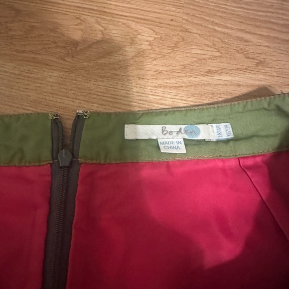 Boden Floral A-Line Skirt - Picture 4 of 4